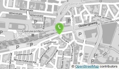 Bekijk kaart van Olympia uitzendbureau Leeuwarden in Leeuwarden