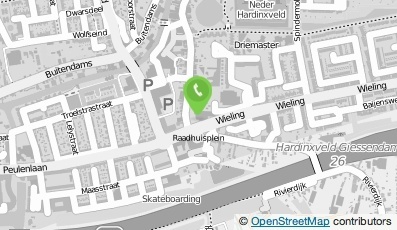 Bekijk kaart van Rabobank in Hardinxveld-Giessendam