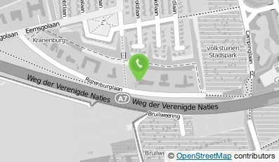 Bekijk kaart van RDW Kantoor ICT in Groningen