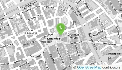 Bekijk kaart van VVV Stad Groningen in Groningen