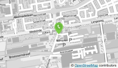 Bekijk kaart van Apotheek Waterrryck in Roelofarendsveen