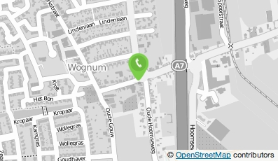 Bekijk kaart van Apotheek Wognum in Wognum
