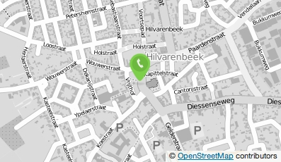 Bekijk kaart van Hilvarenbeek Infopunt in Hilvarenbeek