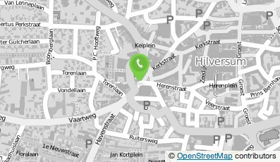 Bekijk kaart van VVV Hilversum in Hilversum