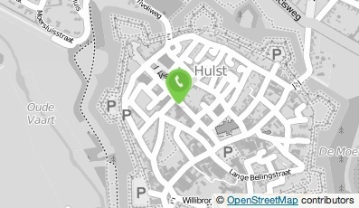 Bekijk kaart van VVV Hulst in Hulst