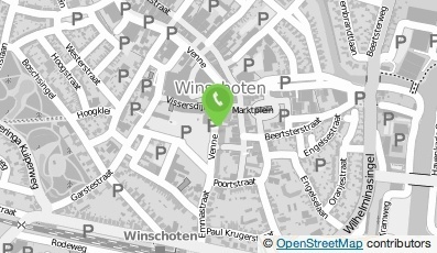 Bekijk kaart van Greving & Greving opticiens in Winschoten