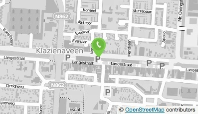Bekijk kaart van Hans Anders in Klazienaveen