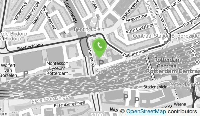 Bekijk kaart van Europcar Autoverhuur Rotterdam Centrum in Rotterdam