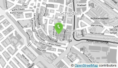 Bekijk kaart van Vodafone in Schiedam