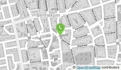 Bekijk kaart van Baderie in Bennekom