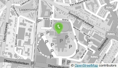 Bekijk kaart van Adecco @ Nike in Hilversum