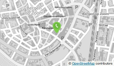 Bekijk kaart van Bever in Bergen op Zoom