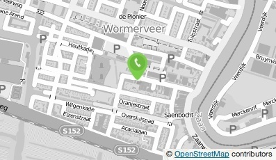 Bekijk kaart van pdz uitzendbureaus in Wormerveer