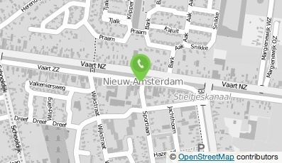 Bekijk kaart van Blokker in Nieuw-Amsterdam