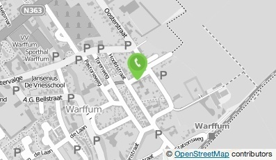 Bekijk kaart van VVV-agentschap Warffum in Warffum