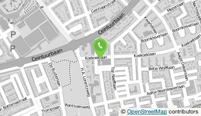 Bekijk kaart van Keurslager Oegema in Bussum