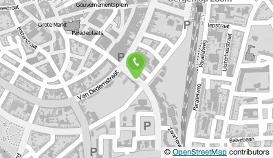 Bekijk kaart van De Hypotheker in Bergen op Zoom