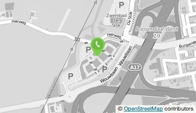 Bekijk kaart van Ecco Outlet Rosada in Roosendaal