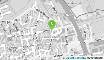 Bekijk kaart van Keurslager J.P.J. van der Meer in Leimuiden