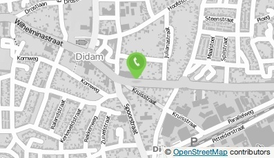 Bekijk kaart van D-reizen in Didam