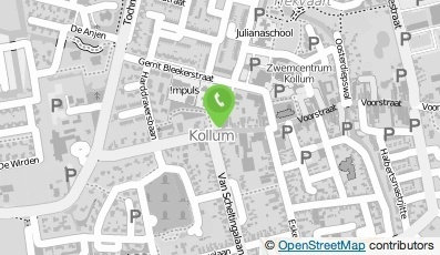 Bekijk kaart van VakantieXperts in Kollum