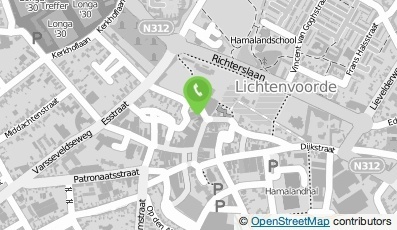 Bekijk kaart van VakantieXperts in Lichtenvoorde