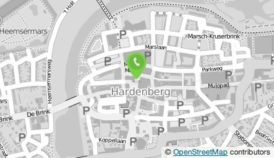 Bekijk kaart van Blz. Boekwinkel Heinink in Hardenberg