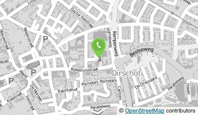 Bekijk kaart van Blz. Boek- en Kantoorboekhandel De Croon in Oirschot