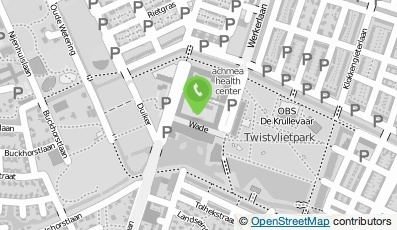 Bekijk kaart van Blz. Boekhandel Westerhof Wade in Zwolle
