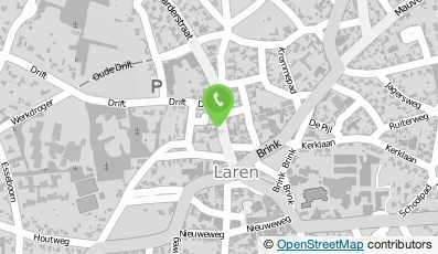 Bekijk kaart van Libris Larense boekhandel in Laren (Noord-Holland)