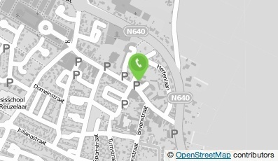 Bekijk kaart van Service Apotheek in Hoeven