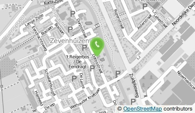 Bekijk kaart van Service Apotheek in Zevenhuizen (Zuid-Holland)