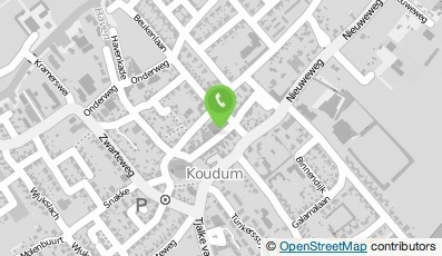 Bekijk kaart van Poiesz Supermarkten in Koudum