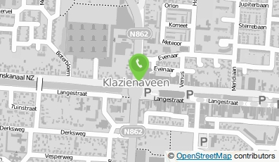 Bekijk kaart van Rabobank in Klazienaveen