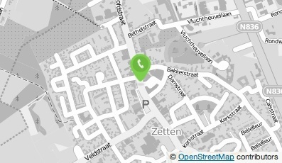 Bekijk kaart van Service Apotheek Betuwe in Zetten