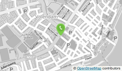 Bekijk kaart van Texaco in Volendam