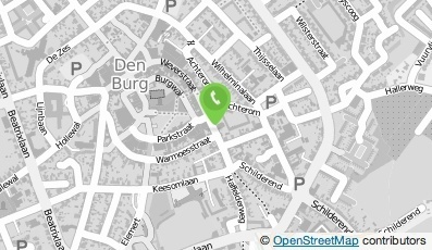 Bekijk kaart van Service Apotheek De Texelse in Den Burg