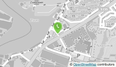 Bekijk kaart van Service Apotheek 't Kalf in Zaandam