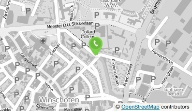 Bekijk kaart van Service Apotheek Hommesplein in Winschoten