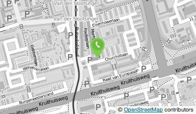 Bekijk kaart van Keurslager E. van Winden in Delft