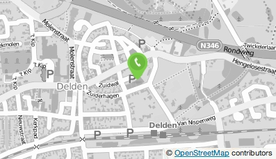 Bekijk kaart van Slagerij Jan Visschedijk in Delden