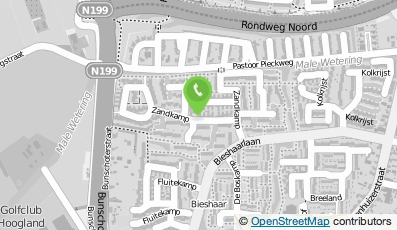 Bekijk kaart van Massage Hoogland in Hoogland