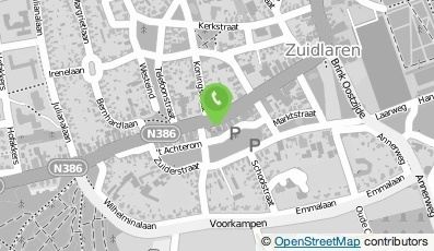Bekijk kaart van Keurslager De Vries in Zuidlaren