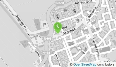 Bekijk kaart van Big Snack 't Middelpunt in Schipluiden