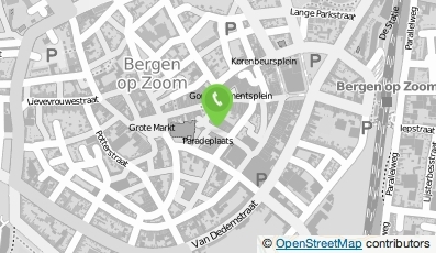 Bekijk kaart van Parfumerie Douglas in Bergen op Zoom