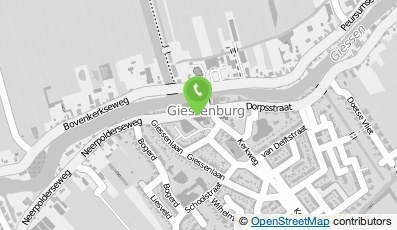 Bekijk kaart van G&W Gezondheidswinkel Flach in Giessenburg