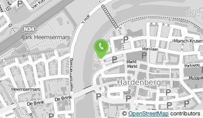 Bekijk kaart van G&W Gezondheidswinkel  Bio Kruid in Hardenberg