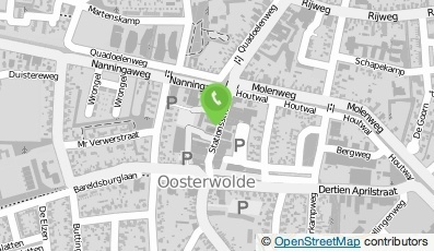 Bekijk kaart van G&W Gezondheidswinkel Visser in Oosterwolde (Friesland)