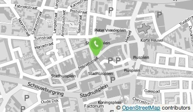 Bekijk kaart van T-Mobile Shop in Tilburg