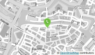 Bekijk kaart van G&W Gezondheidswinkel in Zwolle